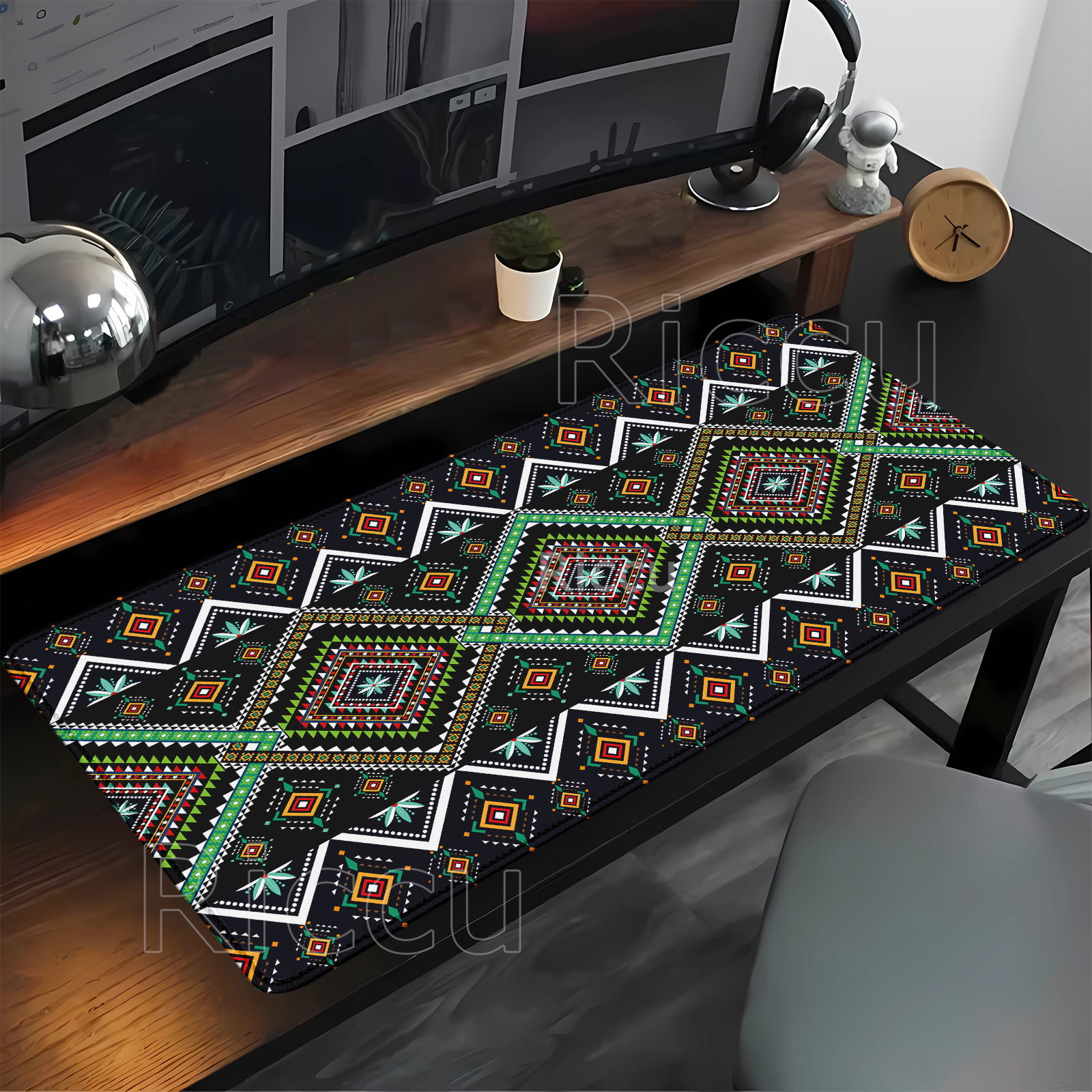 Retro Gaming Com - Persian Mysterious Retro pattern Mouse Pad