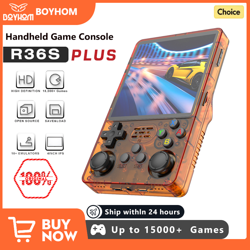 Retro Gaming Gifts - BOYHOM NEW R36PLUS Open Source System