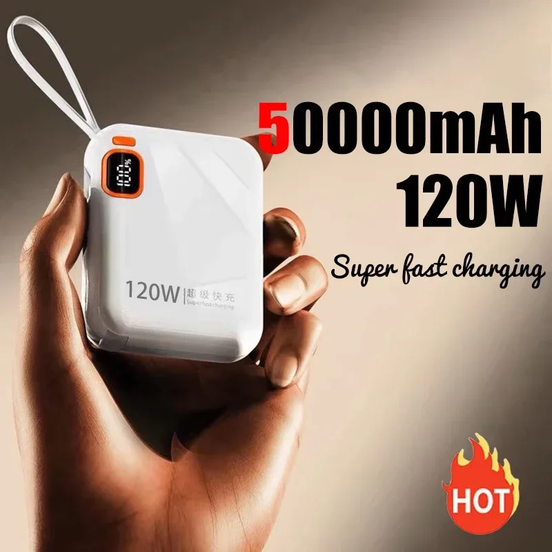 Retro Gaming Power Bank - 100000mAh 120W Portable Power Bank High