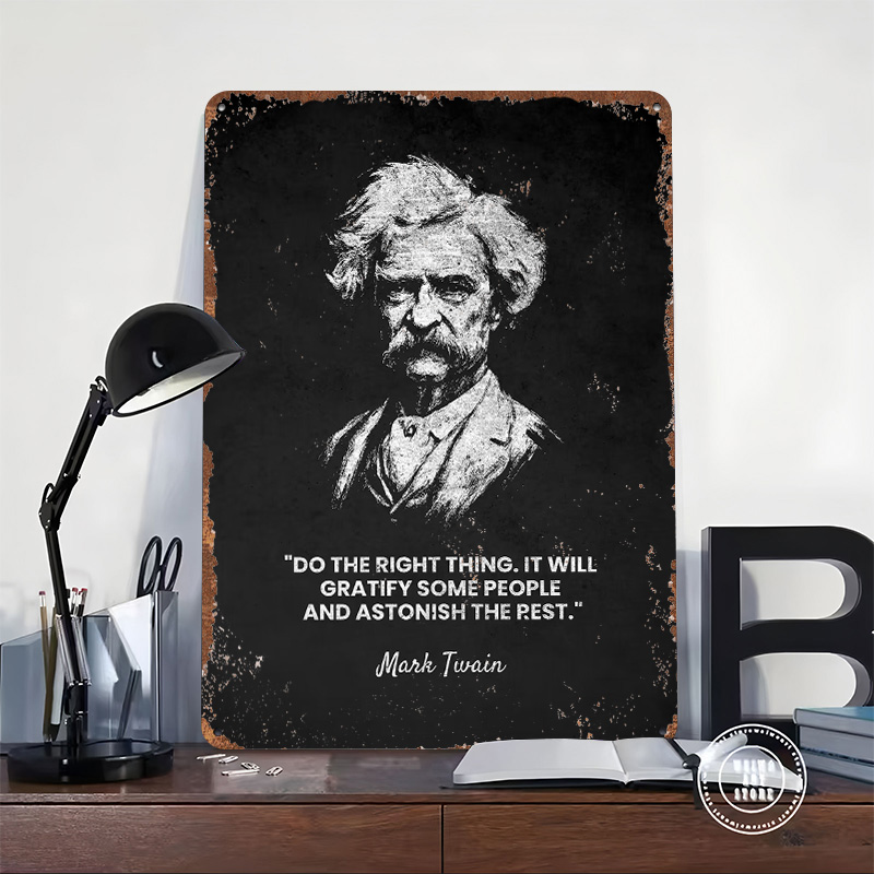 Mark Twain Do Right Thing Quot - đánh giá và giá Retro Gaming Quotes