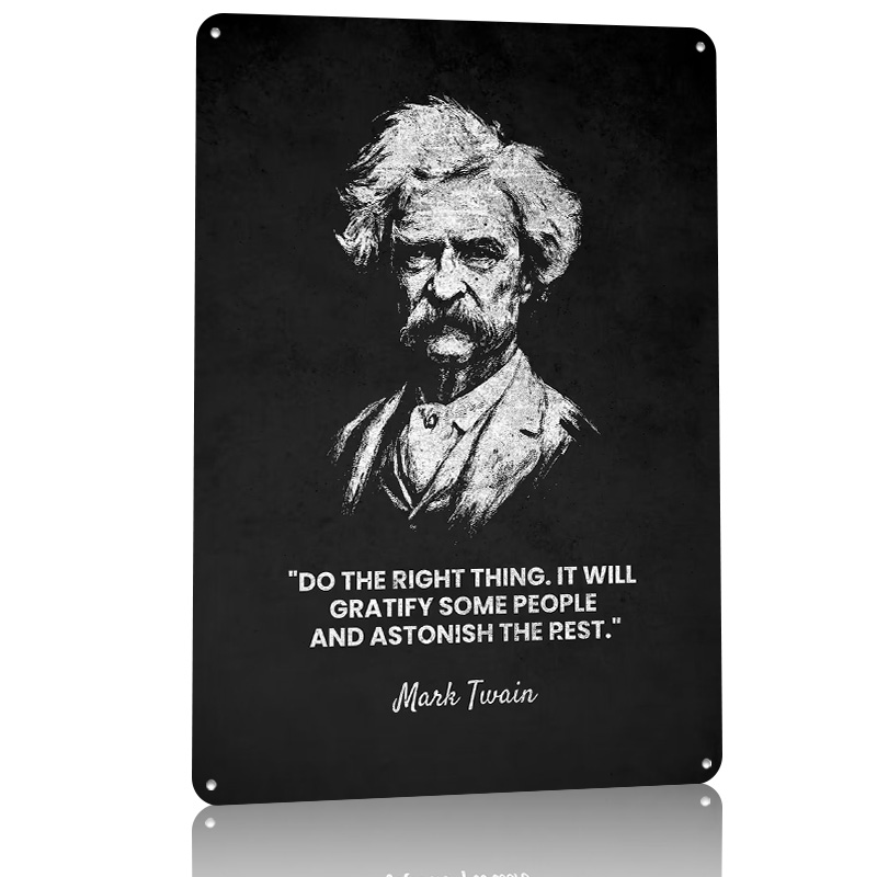 Mark Twain Do Right Thing Quot - đánh giá và giá Retro Gaming Quotes