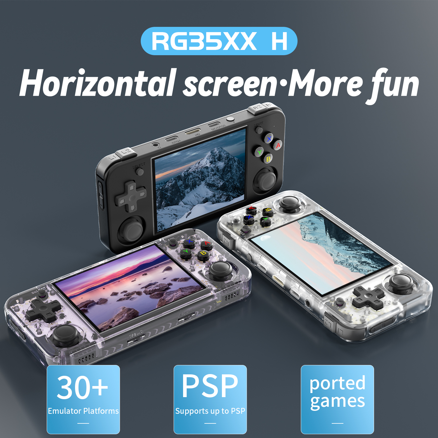 ANBERNIC RG35XX H Horizontal R - đánh giá và giá Retro Gaming Upscaler