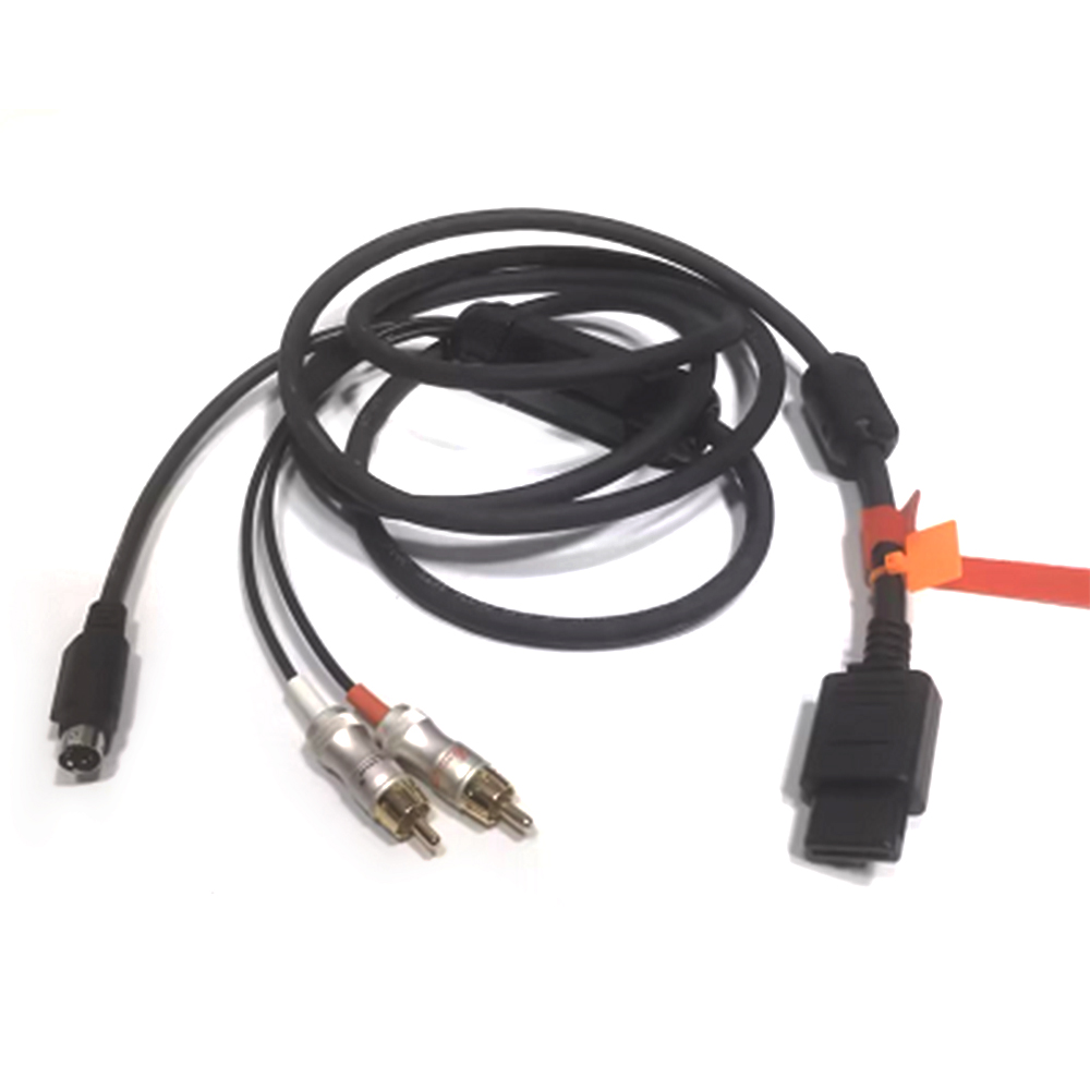SFC N64 NGC S-Video Cable Shie - đánh giá và giá Retro Gaming N64
