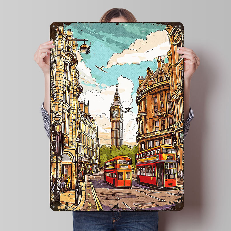 London Vintage Poster Wall Art - đánh giá và giá Retro Gaming London