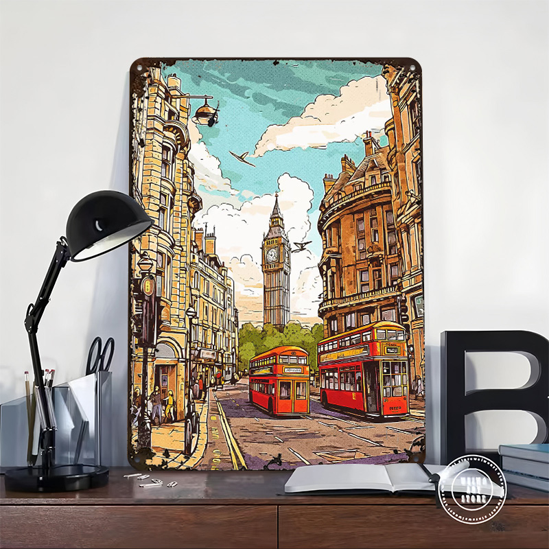 London Vintage Poster Wall Art - đánh giá và giá Retro Gaming London