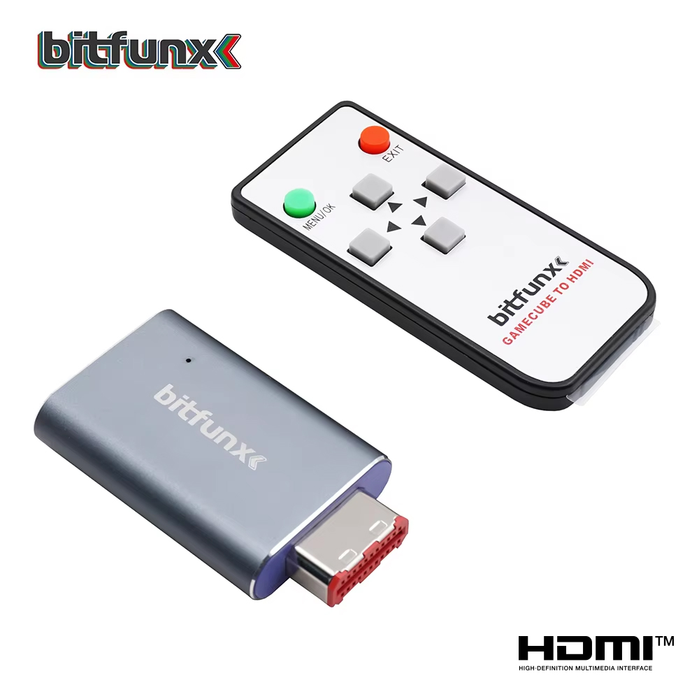 Bitfunx GC Video HDMI™ Adapter - đánh giá và giá Retro Gaming Upscaler