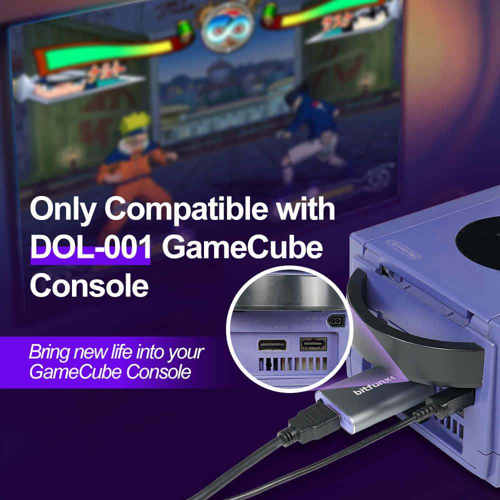 Bitfunx GC Video HDMI™ Adapter - đánh giá và giá Retro Gaming Upscaler