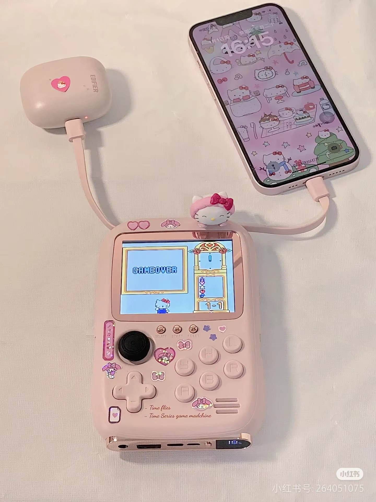 Kitty Retro Mini Game Portable - đánh giá và giá Retro Gaming Power Bank