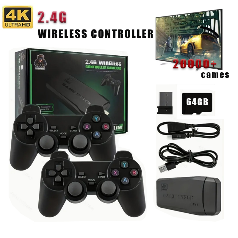 Wireless Video Game Stick 2.4G - đánh giá và giá Retro Gaming Kiosk