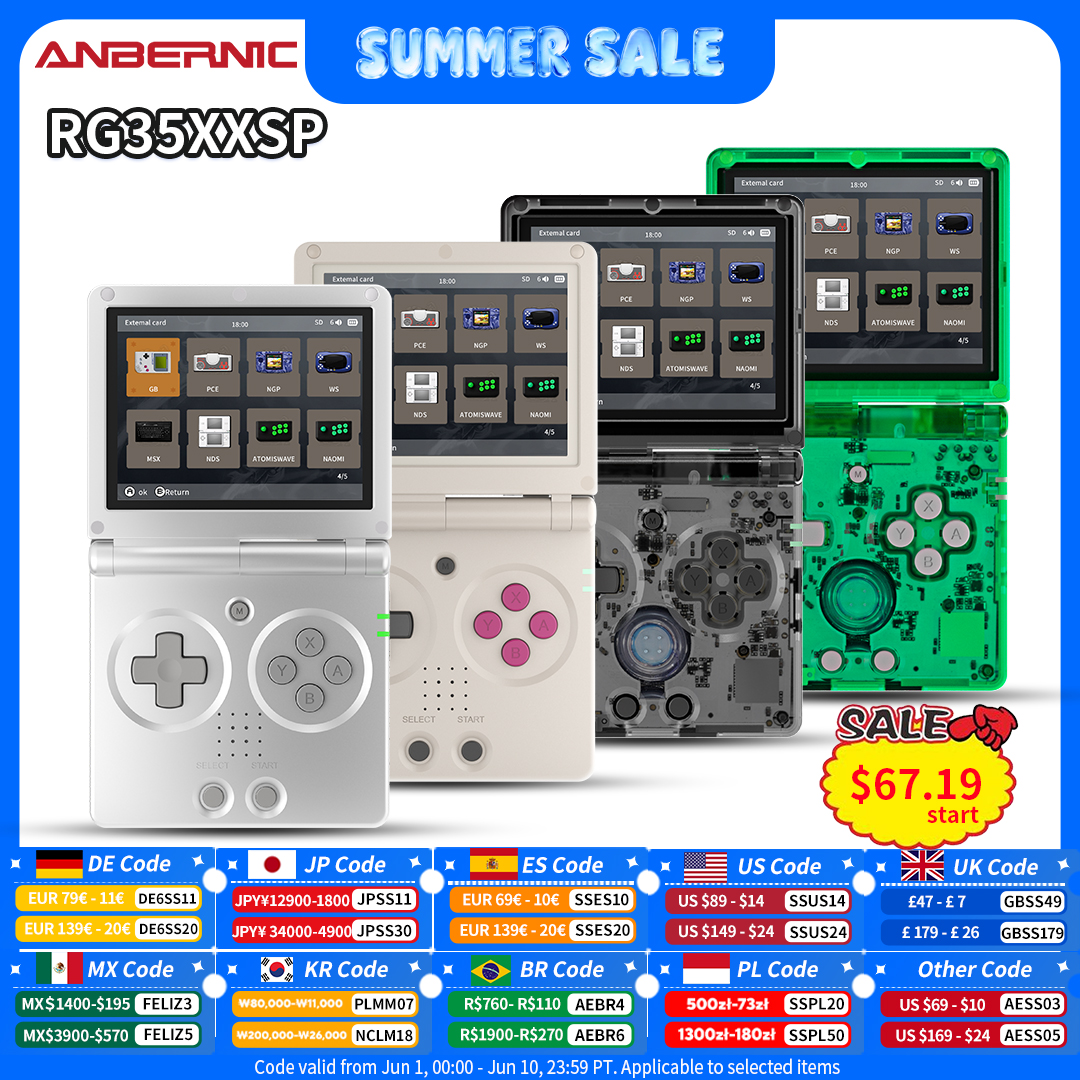 Anbernic RG35XXSP Retro Flip H - đánh giá và giá Retro Gaming Upscaler