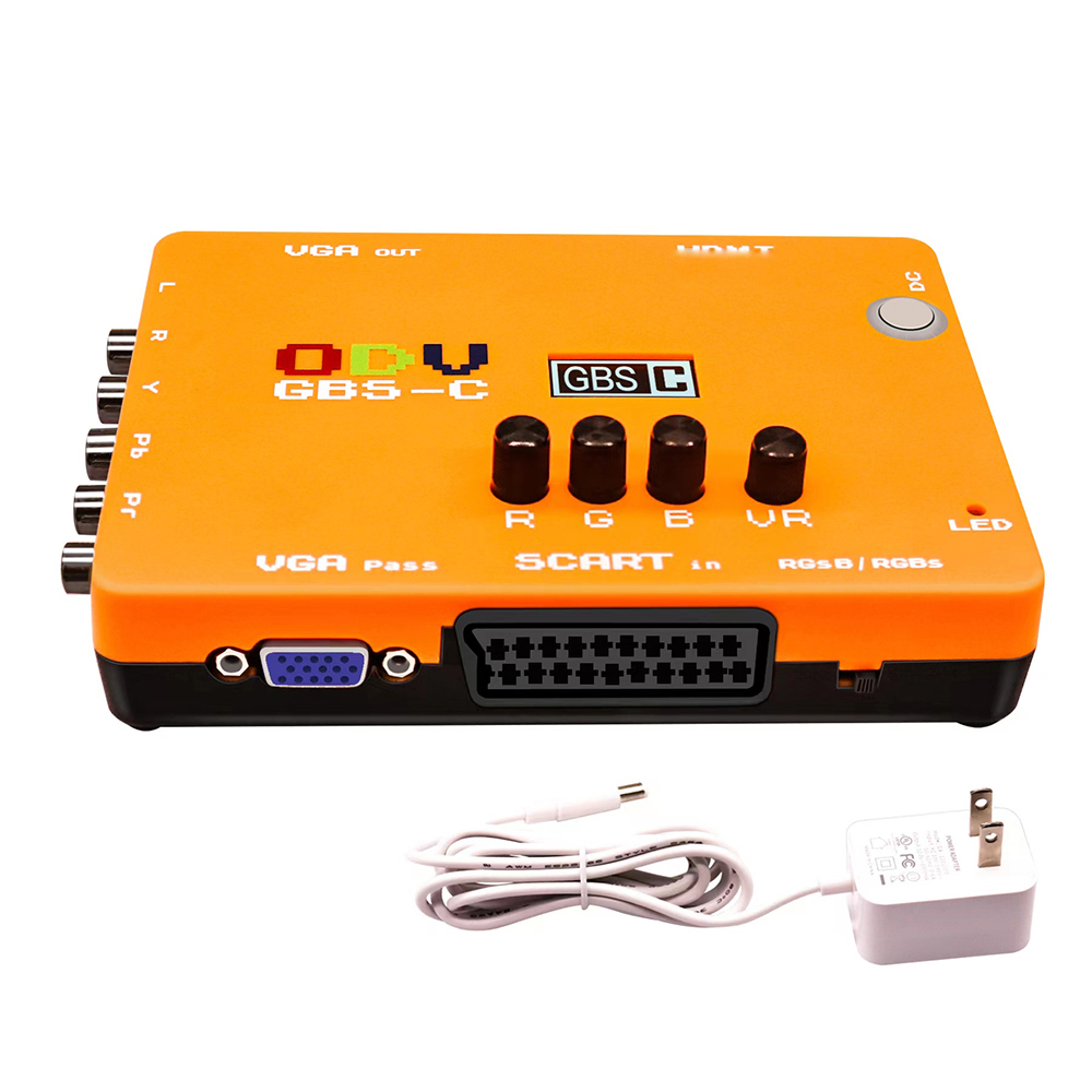 ODV-GBS-C Component/VGA/Scart  - đánh giá và giá Retro Gaming N64