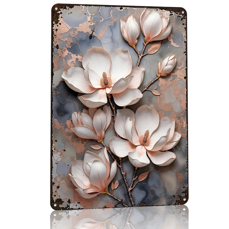 Magnolia Flowers With Marble B - đánh giá và giá Background Retro Gaming