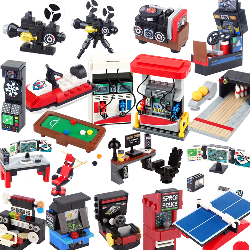 MOC City Street View Building  - đánh giá và giá Retro Gaming Console Gun