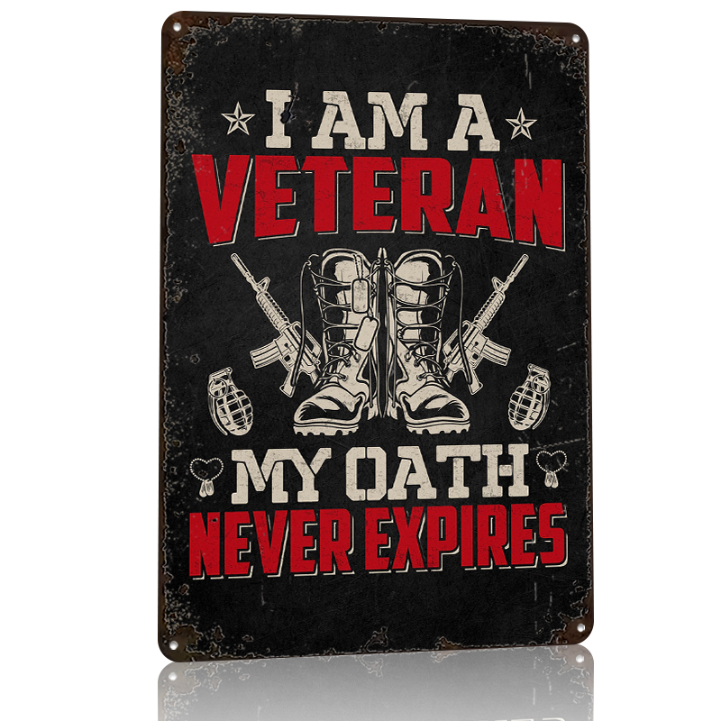 Veteran Military Quote Metal P - đánh giá và giá Retro Gaming Quotes