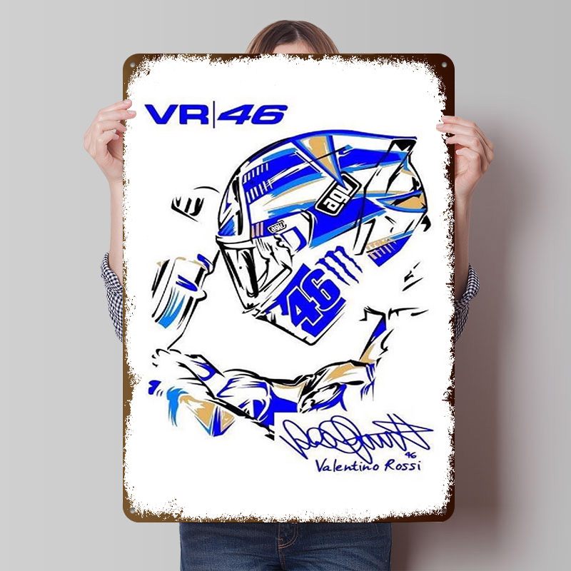 Helmet VR 46 Poster Wall Art R - đánh giá và giá Retro Gaming Vr