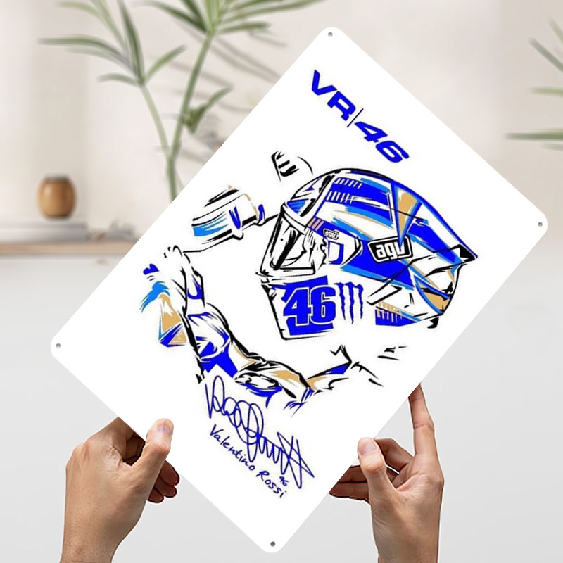 Helmet VR 46 Poster Wall Art R - đánh giá và giá Retro Gaming Vr