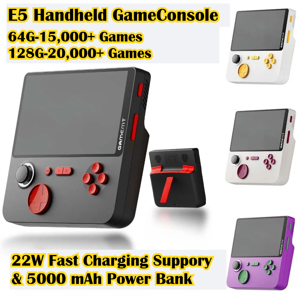E5 Handheld Video Game Console - đánh giá và giá Retro Gaming Power Bank