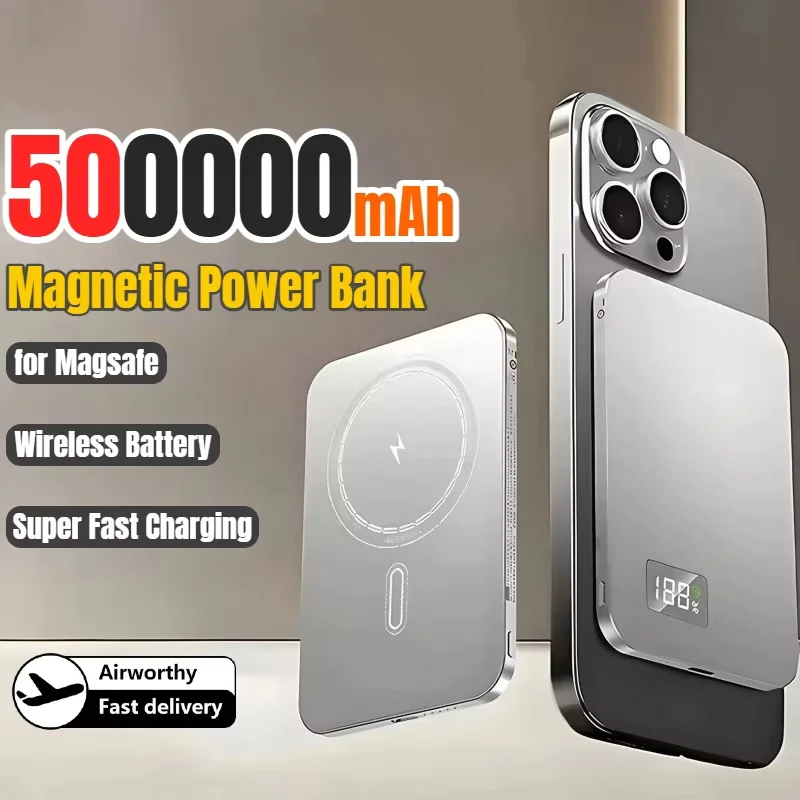 500000mAh Wireless Magnetic Po - đánh giá và giá Retro Gaming Power Bank