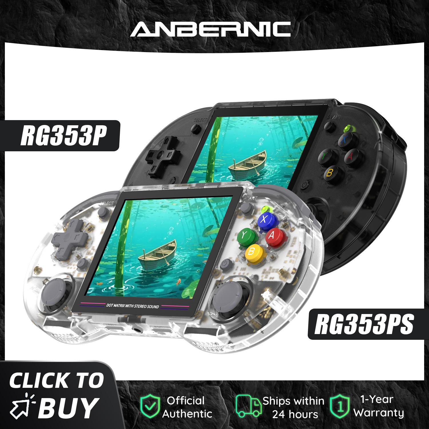 Anbernic  RG353P RG353PS 64 Bi - đánh giá và giá Retro Gaming Upscaler