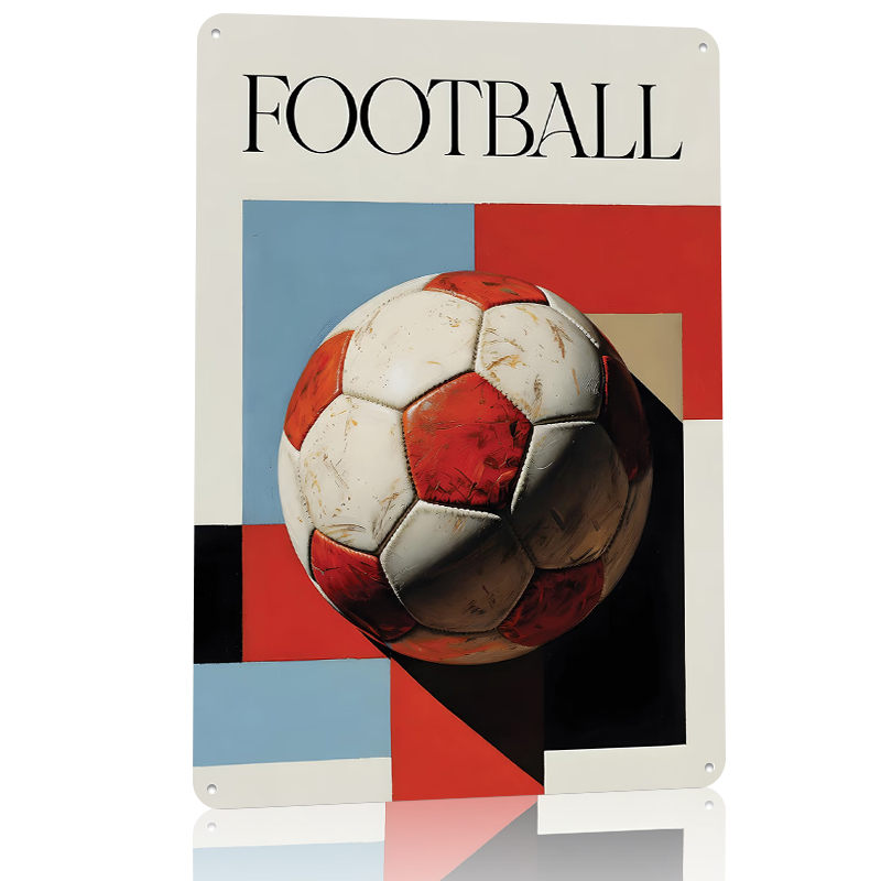 Football With Geometric Backgr - đánh giá và giá Background Retro Gaming