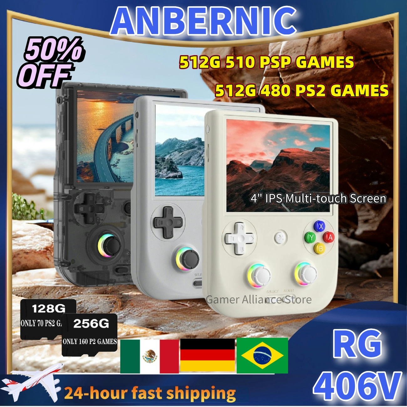 ANBERNIC RG406V RG 406V Retro  - đánh giá và giá Retro Gaming Upscaler