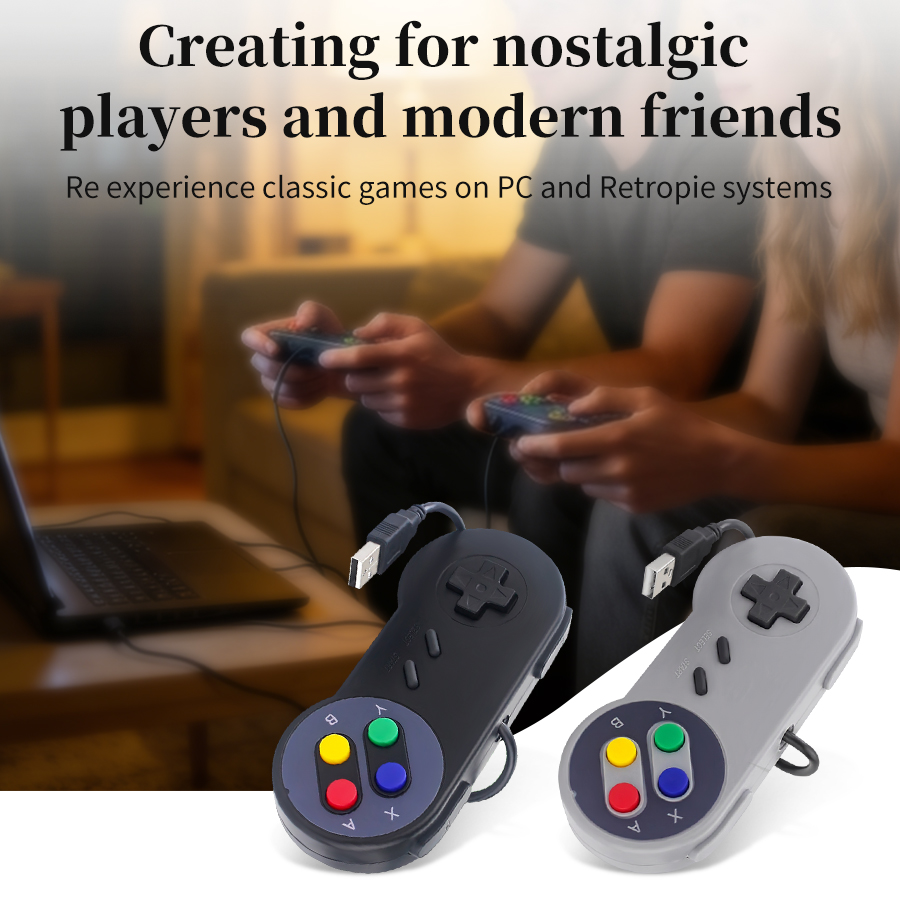 USB Gamepad Gaming Joystick Re - đánh giá và giá Retro Gaming Com