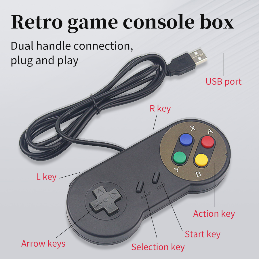 USB Gamepad Gaming Joystick Re - đánh giá và giá Retro Gaming Com
