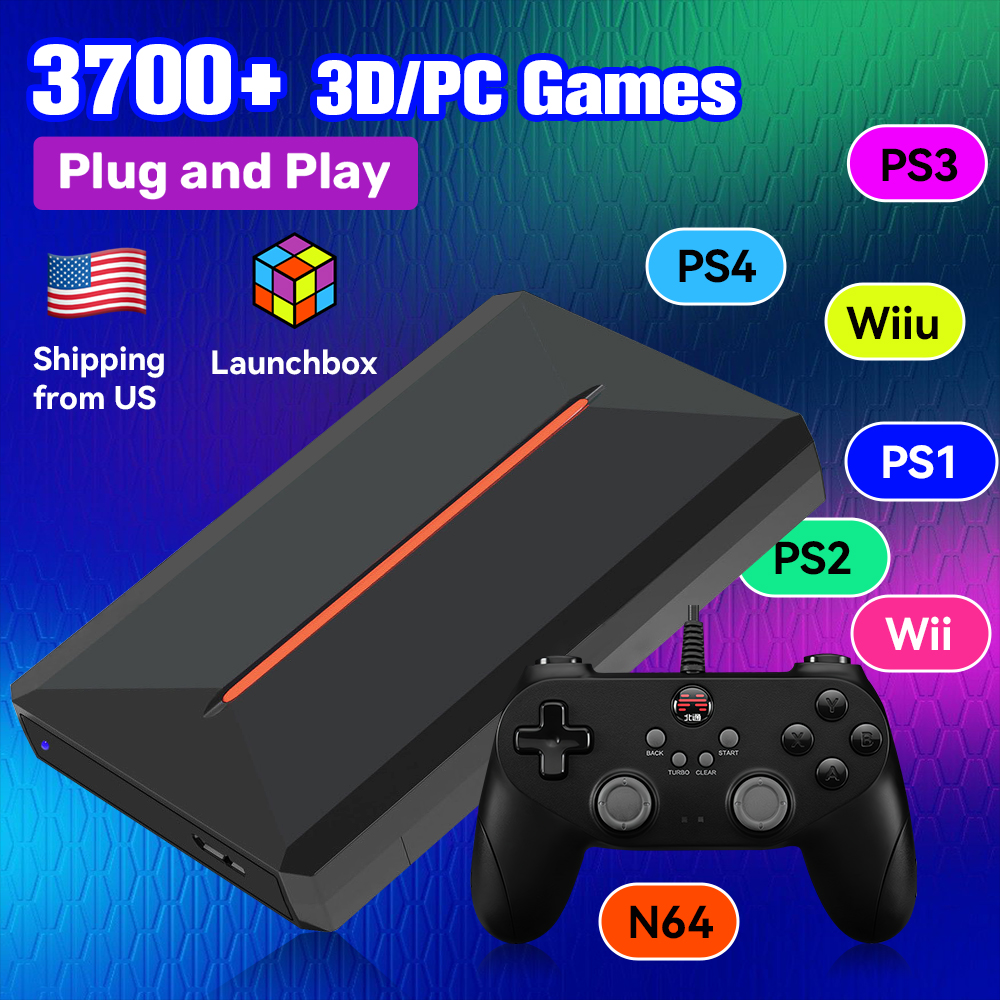 Launchbox OS 500GB Portable Ga - đánh giá và giá Retro Gaming Com