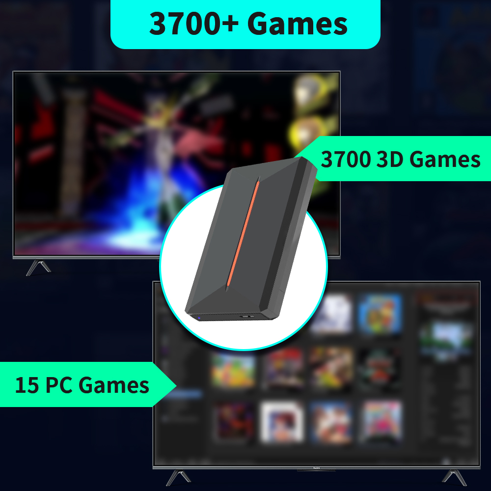 Launchbox OS 500GB Portable Ga - đánh giá và giá Retro Gaming Com