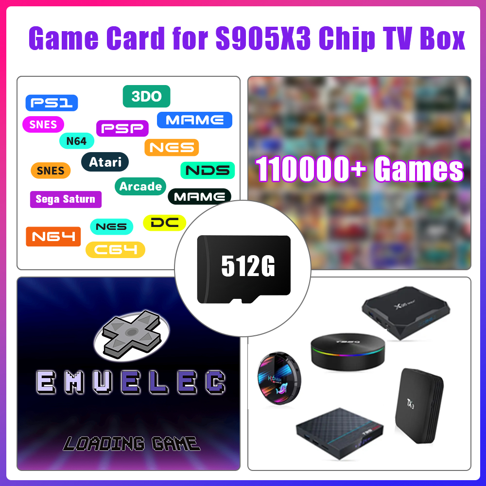 Game TF Card for S905X3 Chip T - đánh giá và giá Retro Gaming N64