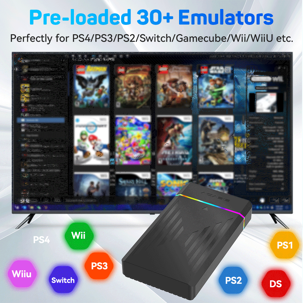 3TB Portable Gaming HDD Launch - đánh giá và giá Retro Gaming Kiosk